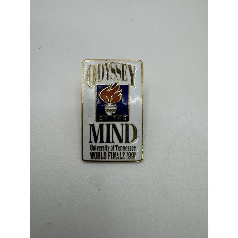 ODYSSEY OF THE MINDS 1991 World Finals University of TENNESSEE New OM pin global